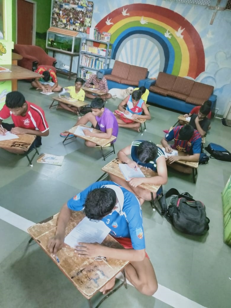 Pre Test Survey in Don Bosco